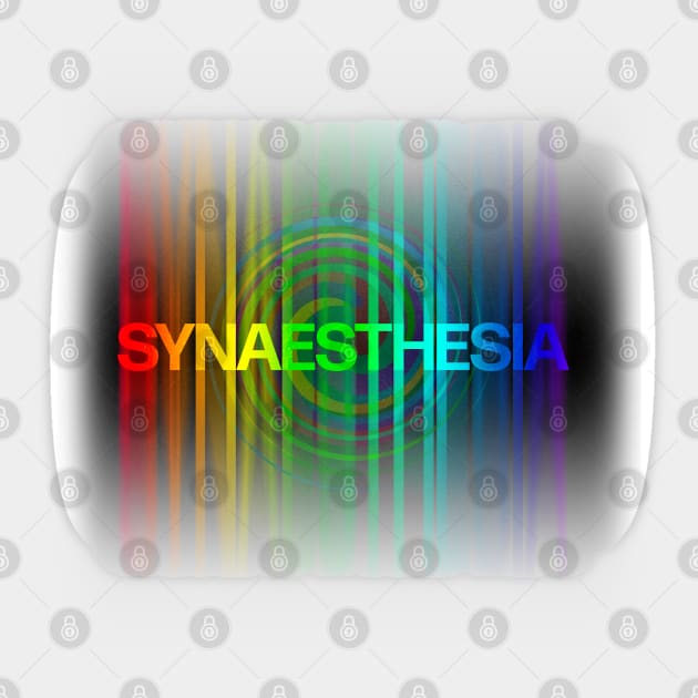 Synaesthesia Sticker by DADesigns